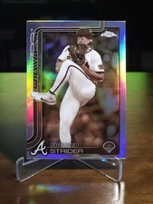 2025 Topps Chrome - Spencer Strider #46 Sepia Refractor