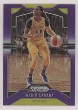 2020 Panini Prizm WNBA Purple Prizm 64/125 Jordin Canada #47 11ba