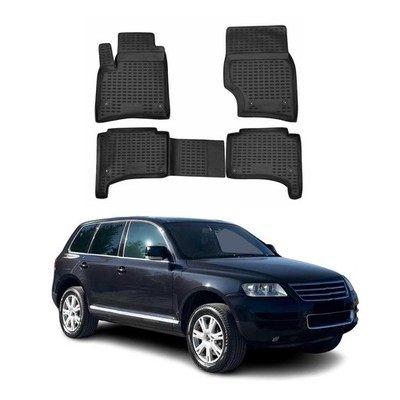 OMAC Floor Mats for VW Touareg 2004-2010 Car Mats All Weather 3D Custom Fit R...