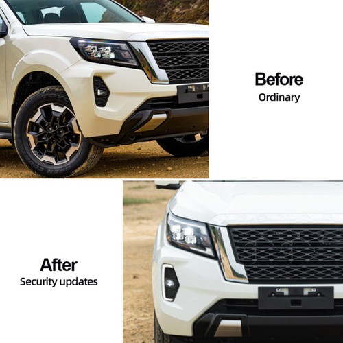 2pcs LED Daytime Running Light Turn Signal Fog Lamp 12V Auto For Navara NP300 - Picture 17 of 24