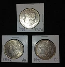 Silver Bullion: Lot of 9 Morgan & Peace Silver Dollars