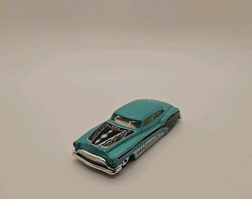2000 HOT WHEELS SO FINE '51 BUICK THREE LANE KING BLUE 1:64 DIECAST 3 1/8" CAR - Picture 1 of 8