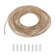 7 Yards Bling Shoe Laces, 1 Set Rhinestone Shoe Laces, Crystal Yellow