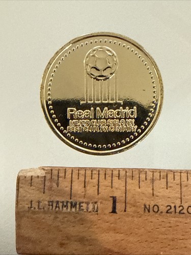 real madrid commemorative coin