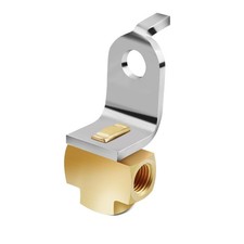 3way Brake Line Tee With Brass Fittings For 316 Lines And Mounting Bracket