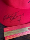 NASCAR Legend Mike Skinner KODAK RACING Hand Signed Autographed Red Hat — photo 2