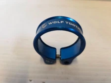 Wolf Tooth Components Anodized Blue Seatpost Clamp 36.4mm
