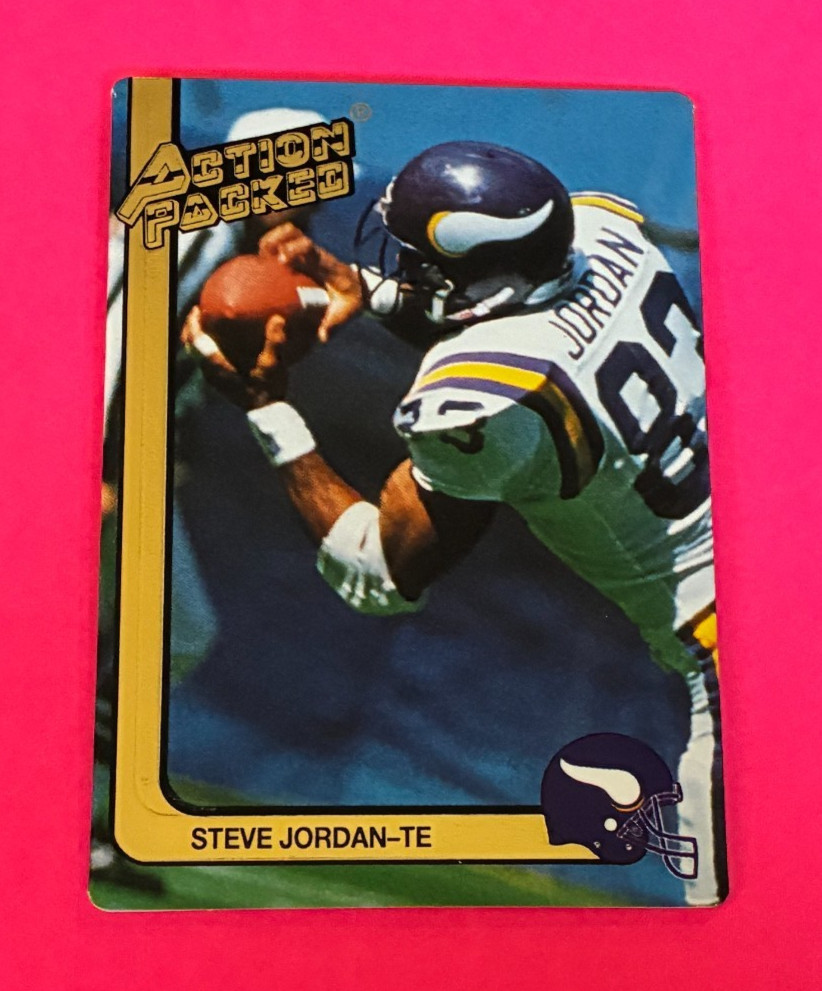 1991 Action Packed #155 Steve Jordan - Vikings