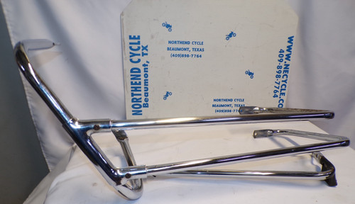 84 Harley Electra Glide FLHTC Left Saddlebag Guard Bracket OEM 49201-80