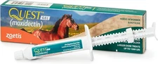 Quest Gel Moxidectin Horse Dewormer, Early Grazing Season recommended for