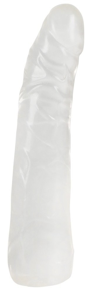 ORION Dildo - Penisdildo mit ausgeprägter Äderung, Naturdildo (transparent)