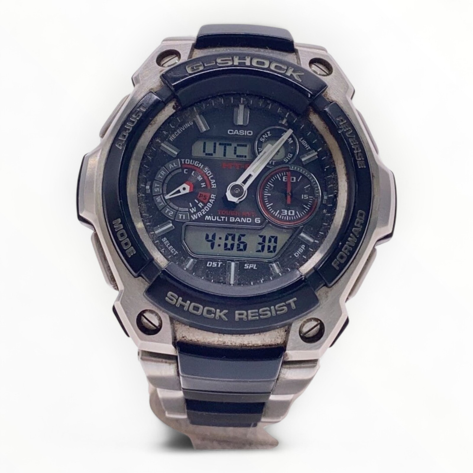 CASIO Solar Ana-Digi Silver Watch for Men 1.57