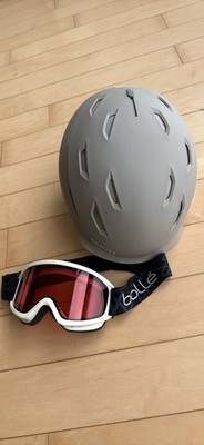Smith Gray Winter Sports Helmet L 59-63cm Adjustable Ventilation Hard Shell 