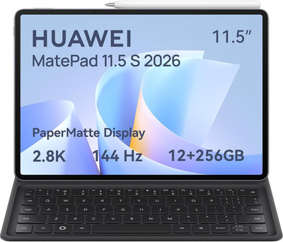 HUAWEI Matepad 11.5 S 2026 Tablet Mit Tastatur(De Version) Und M-Pencil-Pro, 2.8