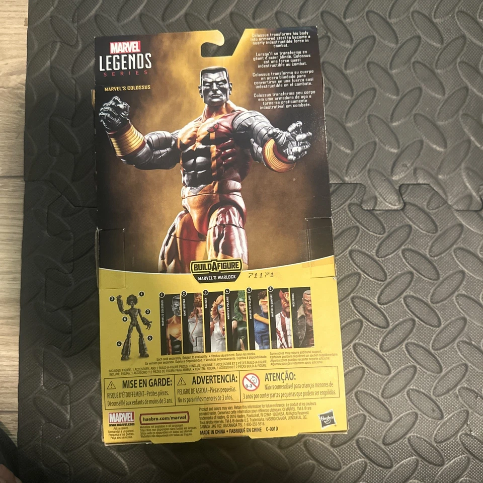 Marvel Legends X-men Colossus Box, Warlock Wave, No BAF - Image 4 of 4
