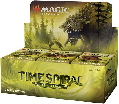 Magic The Gathering Time Spiral Remastered Draft Booster Box Ready to Ship MTG | eBay Magic The Gathering Time Spiral Remastered Draft Booster Box Ready to Ship MTG | eBay
