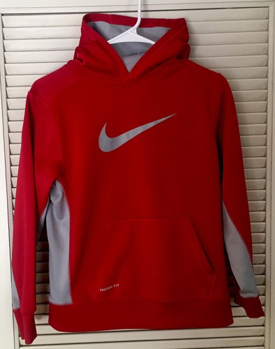 Nike Therma Fit Hoodie Sweatshirt Youth 