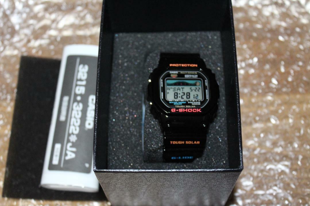 CASIO G-Shock GWX-5600-1JF G-Lide Tough Solar Radio Men's Watch