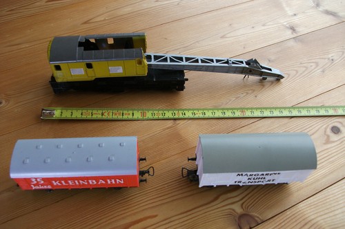 Roco 4316 B Kranwagen Güterwagen Liliput Kleinbahn 35 Jahre Margarine Transport  | Zustand: Gebraucht