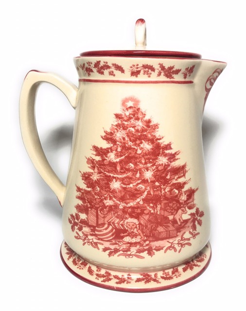 Cracker Barrel Christmas Pitcher/Teapot/Coffee Pot Free Shipping eBay