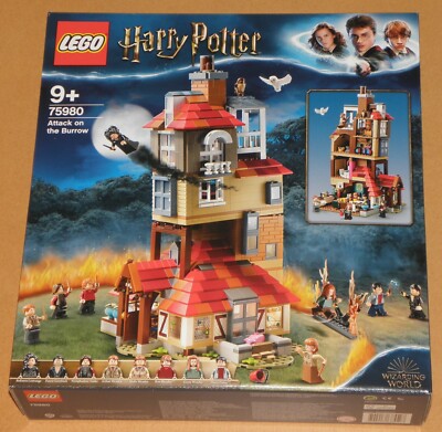 Lego 75980 Harry Potter ANGRIFF AUF DEN FUCHSBAU Attack on the Burrow | rar NEU