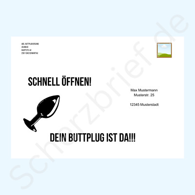 Scherzartikel Scherzbrief Anonyme peinlicher Brief lustiger Prank peinliche Post