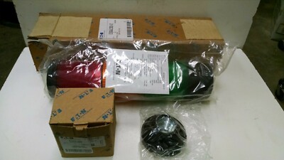 EATON E26XWWL392W-V2 Stack Light Green/Amber/Red + E26S109 4-Hole Mount Base New