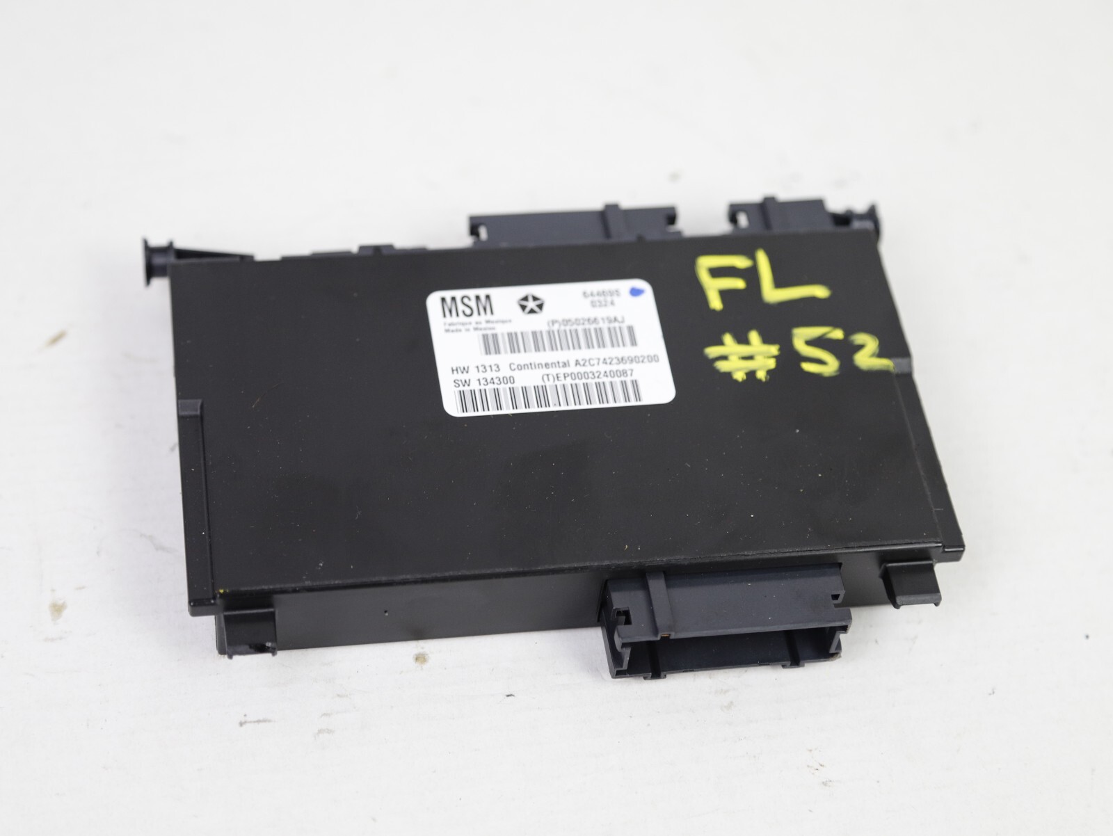 Maserati Ghibli Front Left Seat Memory Control Module OEM 2014-2019 TESTED