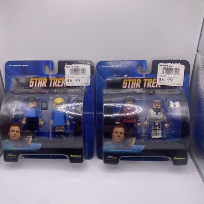 Star Trek MiniMates Complete Set of Series 4 Lot of 2 Packs