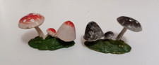Mushrooms Toadstools Playset Terrain Accessories Factory Painted Plastic Set 2