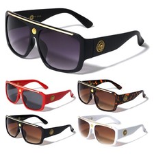 SQUARE OVERSIZED SPORT AVIATOR SUNGLASSES RETRO DESIGNER FASHION OUTDOOR CASUAL