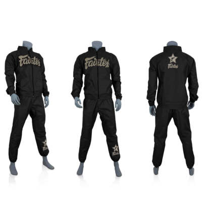 Fairtex Vinyl Sweat Suit VS3 Sauna Set Boxing Muay Thai MMA S M L
