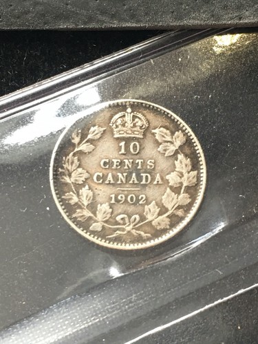 1902 Coin Mart Graded Canadian, ¢10 Cent, **VG-10** - Picture 4 of 8
