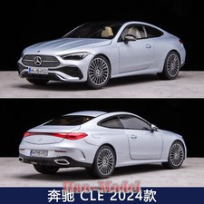 NOREV 1/18 Benz CLE 2024 Couple Alloy Model Car Ornaments Gifts Black/Silver