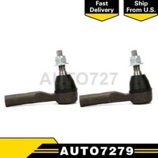 2 Outer Steering Tie Rod End For 2006-2012 Chevrolet Colorado