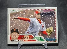 Logan Webb 2023 Topps Holiday Baseball Card #H168 San Francisco Giants