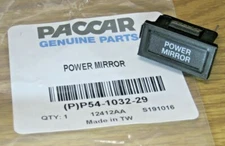 ~NEW PACCAR KENWORTH  "POWER MIRROR"  DASH INSERT INDICATOR LAMP ID~ P54-1032-29