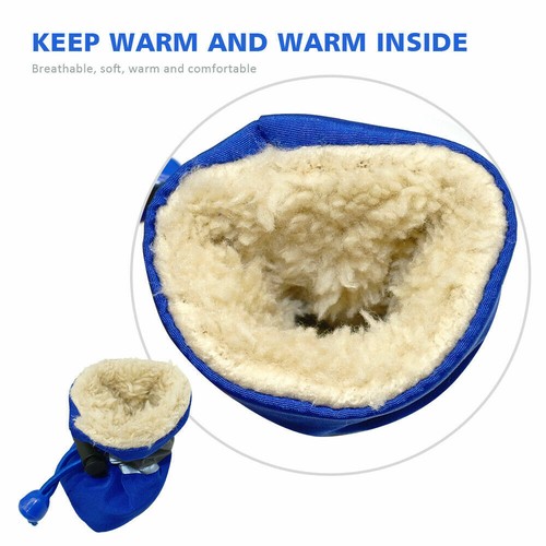 2Pairs Dog Boot Shoes Anti Slip Waterproof Puppy Small Pet Soft Rain Snow Boots - Picture 3 of 18