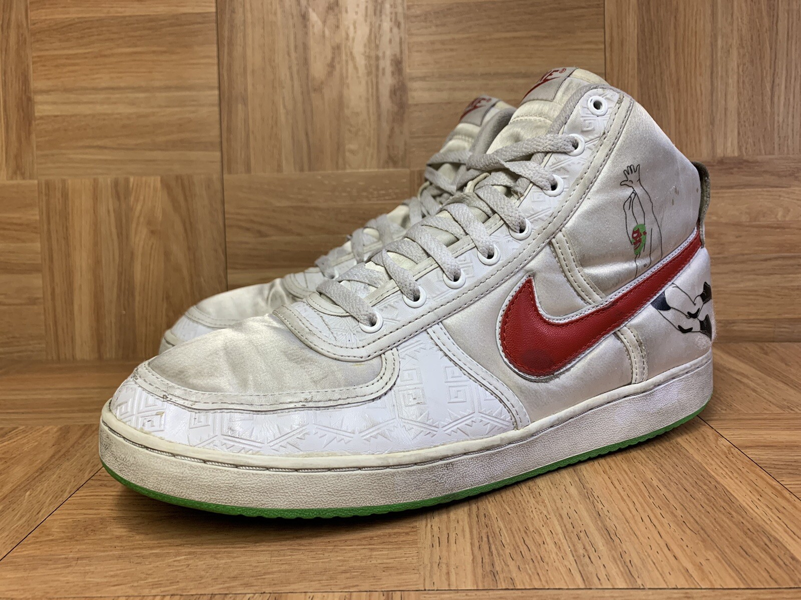 RARE🔥 Nike Vandal High Mexican Lucha Libre Luchador White Green Red 12  Misterio - Shopping.com