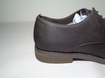 Izod Size 10 M IKE Gaucho Brown Cap Toe Oxfords New Men display picture 1