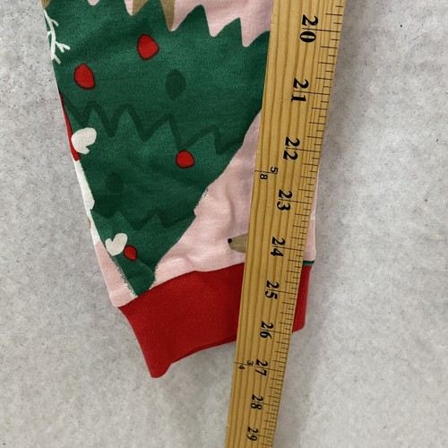 Carters Kids Pajamas Christmas Santa Tree Sz 4 or 16 Pink Sleepwear Girls 2 pc - Picture 21 of 22