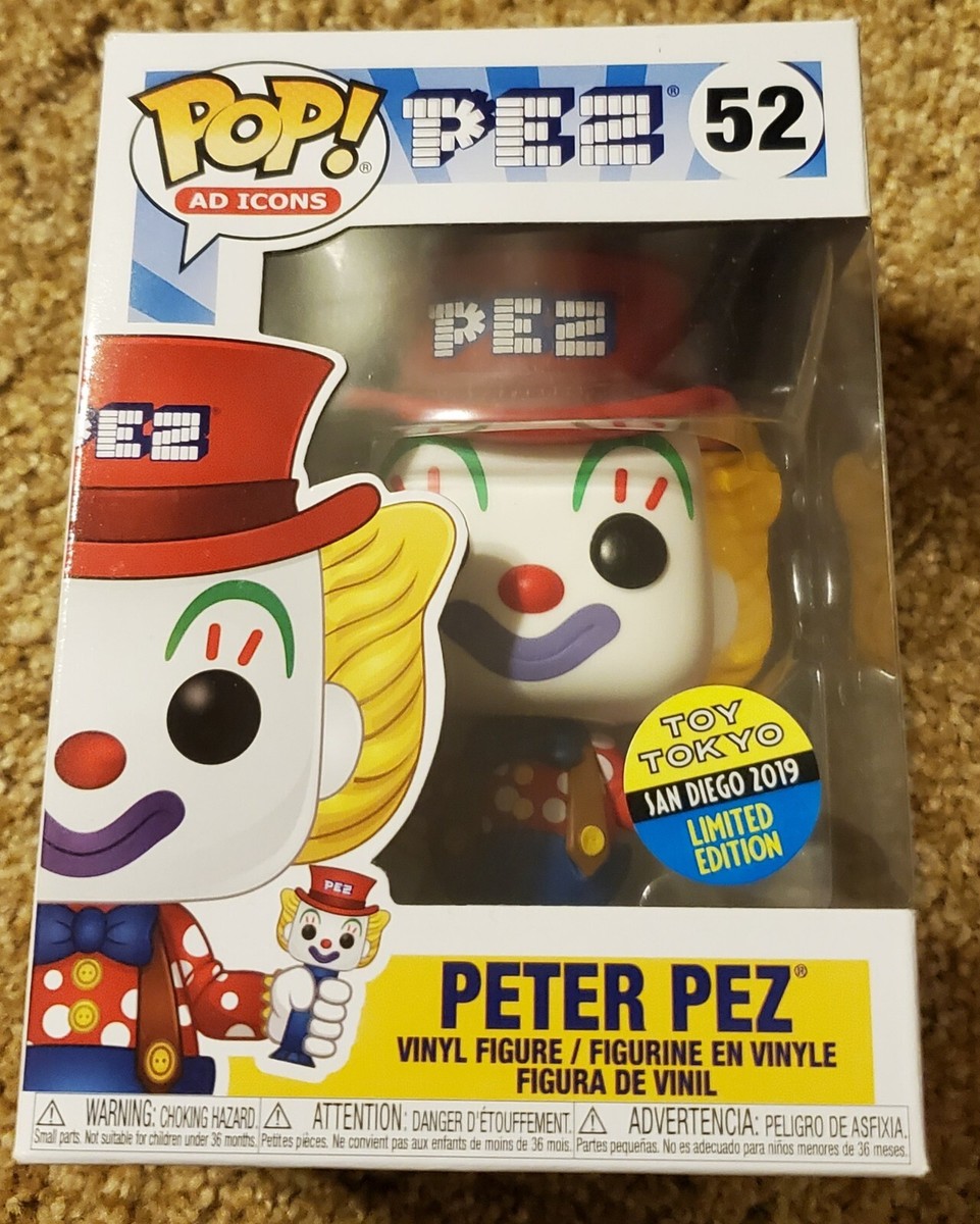 Funko Pop Peter Pez 2019 52 SDCC Toy Tokyo LE Exclusive