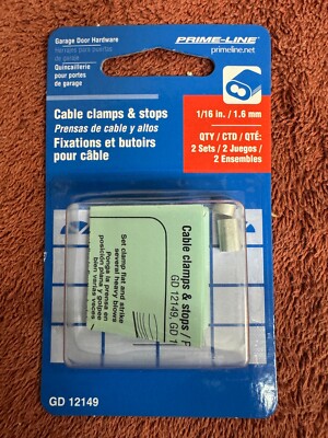 Prime-Line Cable Ferrules And Stops, 1/16'', Aluminum GD 12149 PRIME-LINE