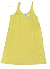 LRG FRESH PRODUCE Daffodil POCKETS O PLENTY TANK DRESS NWT cotton Summer 