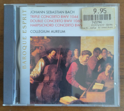 Baroque Esprit: Johann Sebastian Bach - Triple & Double & Harpsichord Concerto