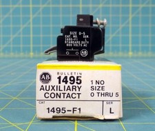 NOS Allen-Bradley Bulletin 1495-F1 Auxiliary Contact - New in Box