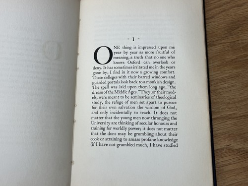 Pages From An Oxford Diary By Paul Elmer More, Vintage 1937 First Edition - Picture 8 of 11