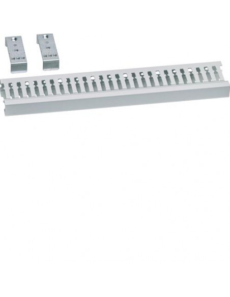 Goulotte verticale Hager VZ012VB pour coffret vega 18 modules à 3 rangées