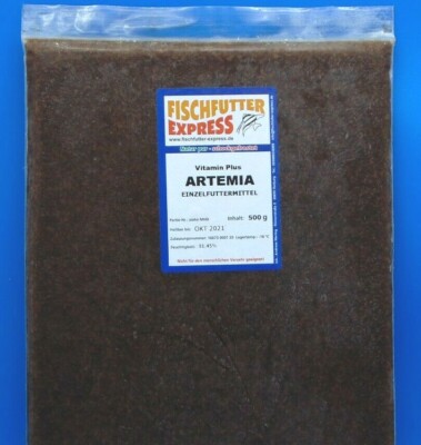10x 500g Artemia Vitamin Plus, Frostfutter, Fischfutter