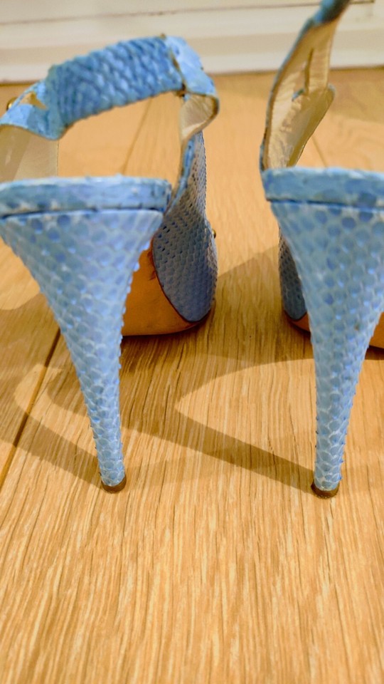 Rupert Sanderson Python Authentic Heels Shoes 39 UK 6 £790 eBay